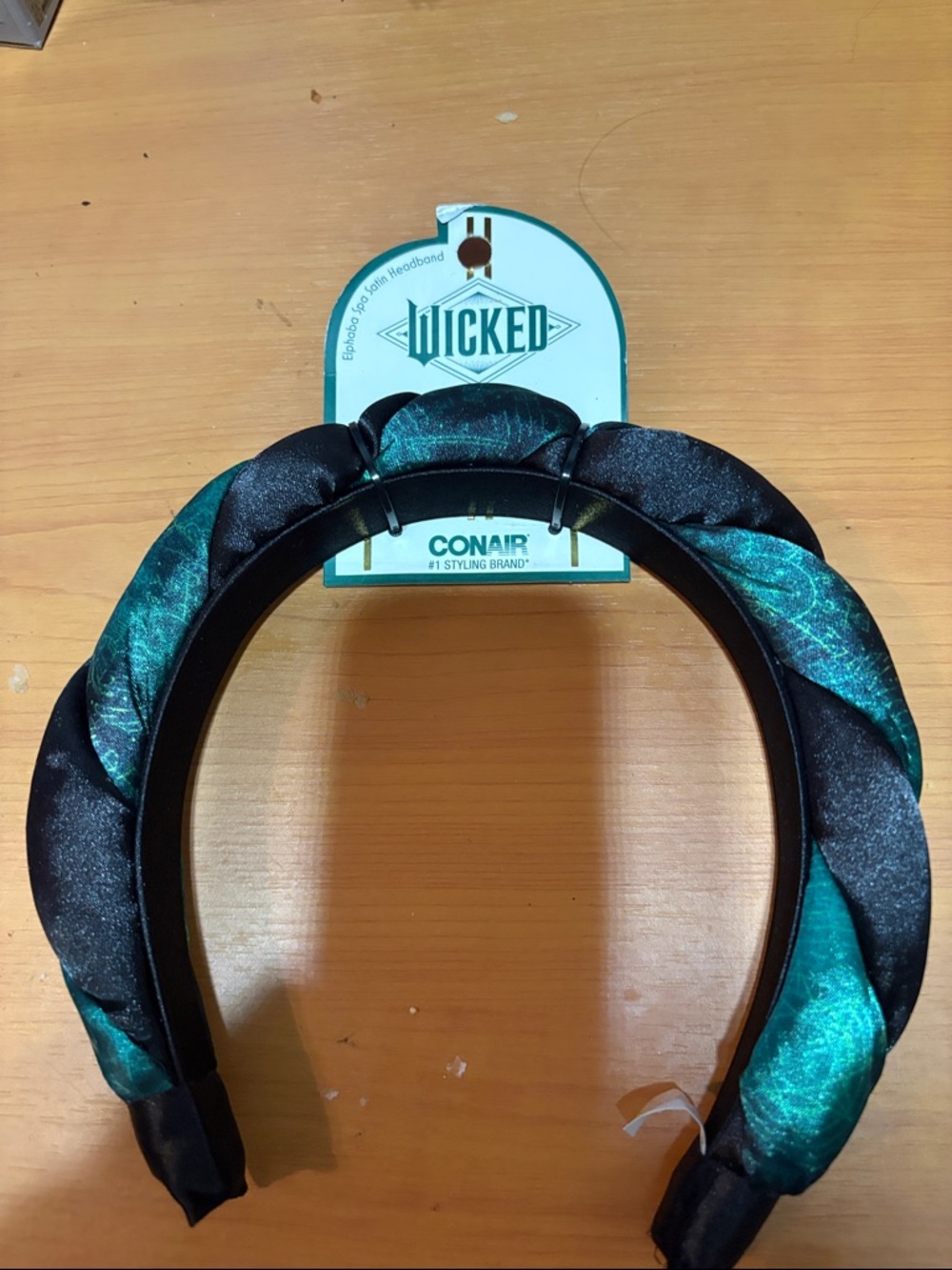 Wicked Twisted Headband - Teal and Black
